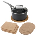 Round Cork Coasters 3pc set [984760]