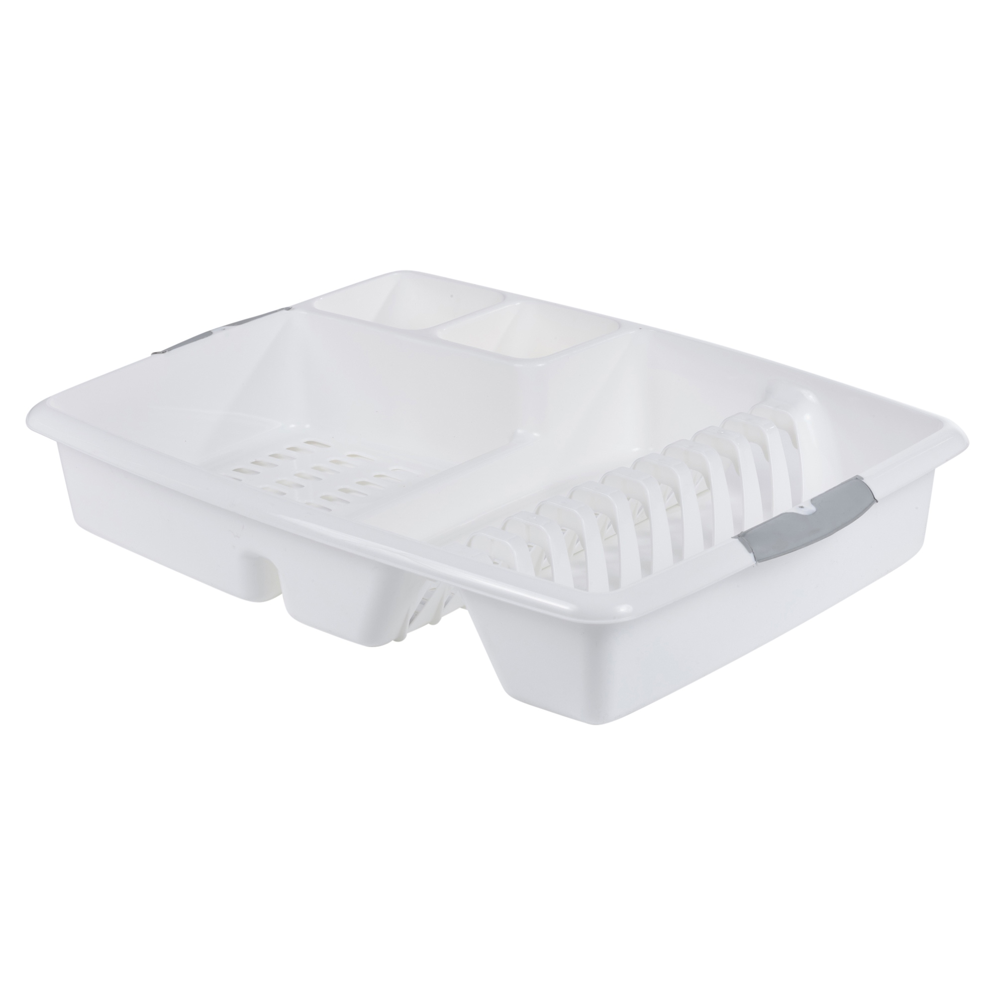 Plastic Drainer Dish Plate Utensil Rack Kitchen Sink Cutlery Draining