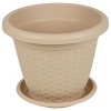 20cm Rattan Pot With Drainage Holes