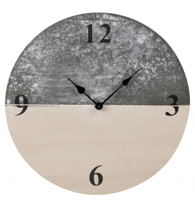 Wood wall clock 30cm [159522]