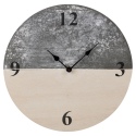 Wood wall clock 30cm [159522]