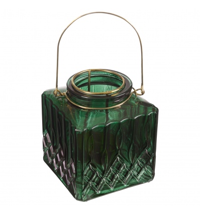 10cm Candle Lantern with Handle [587986]