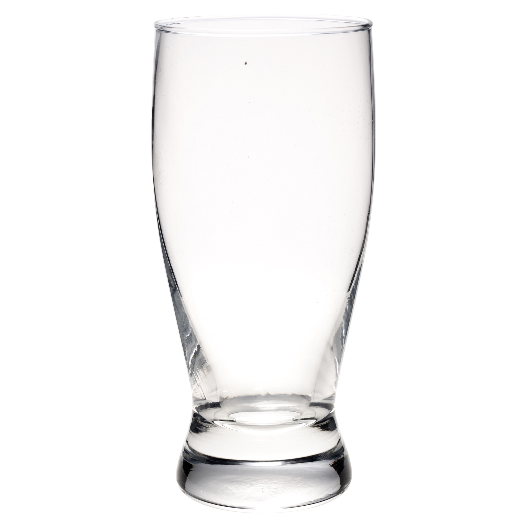 6x 330ml Clear Beer Lager Beverage Drink Glasses Cups English Pub Bar