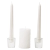 5pc Wedding Dinner Candle & Glass Holders Set [869834]