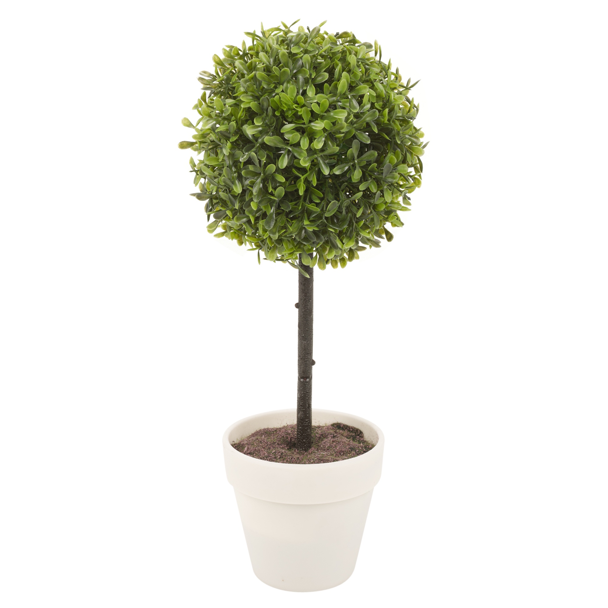 2x Potted Buxus Box Ball Plant Decorative Artificial Indoor Outdoor