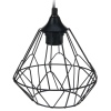 Black Wire Hanging Lamp [647208]