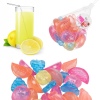 18Pc Plastic Fruit Ice Cube Shapes Multi-Colour [142993]