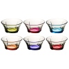 Coral Coloured Dessert Bowl 6pc Set [25967][080449]