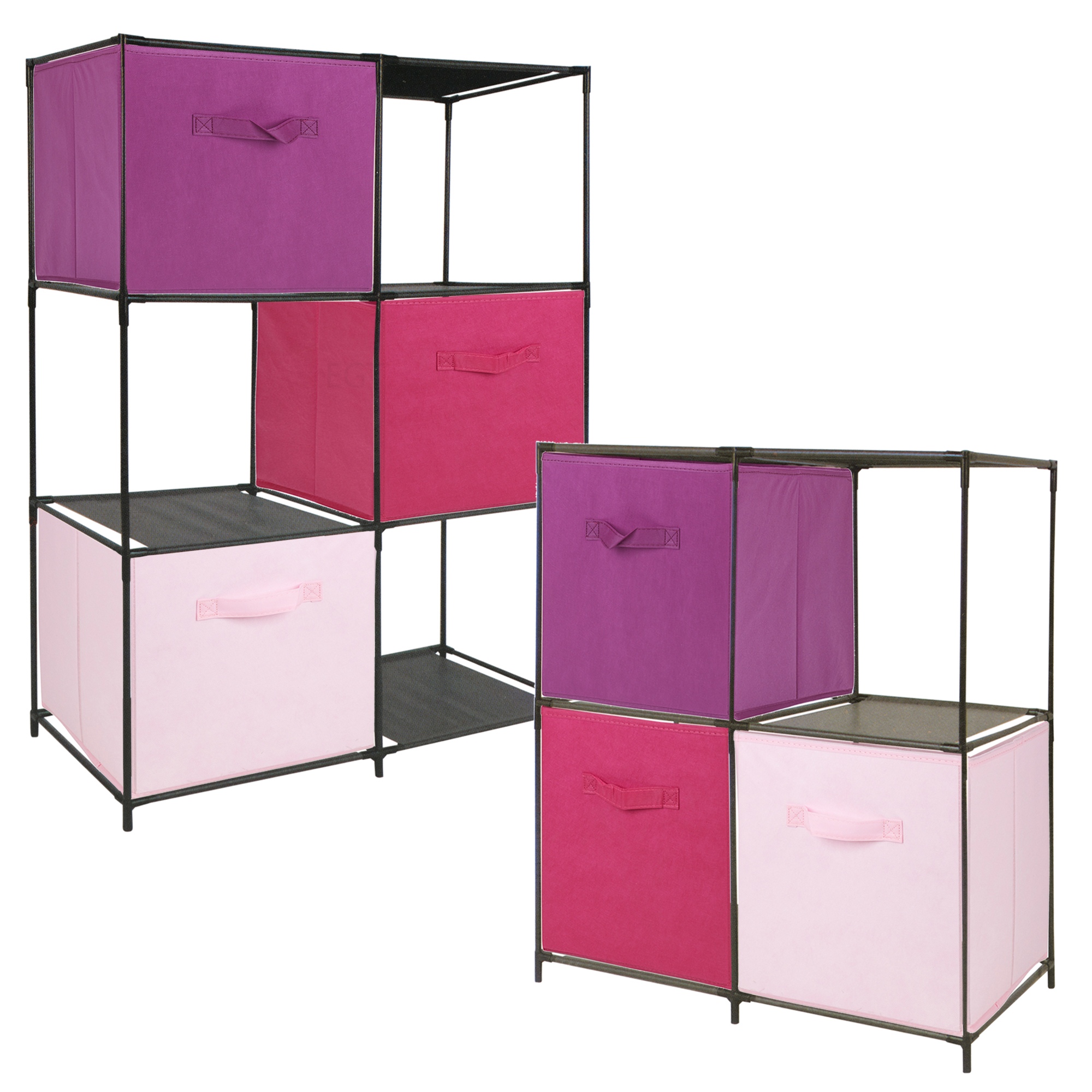 Armario de almacenamiento de 4 o 6 En Cubos Con Cestas Estante Unidad