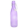 Glass 1L Coloured Bottle with Swing Top Lid