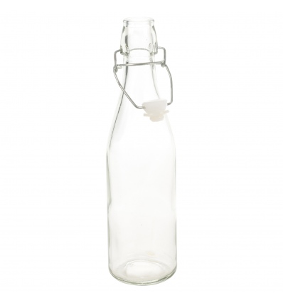 Glass 0.5L Coloured Bottle with Swing Top Lid