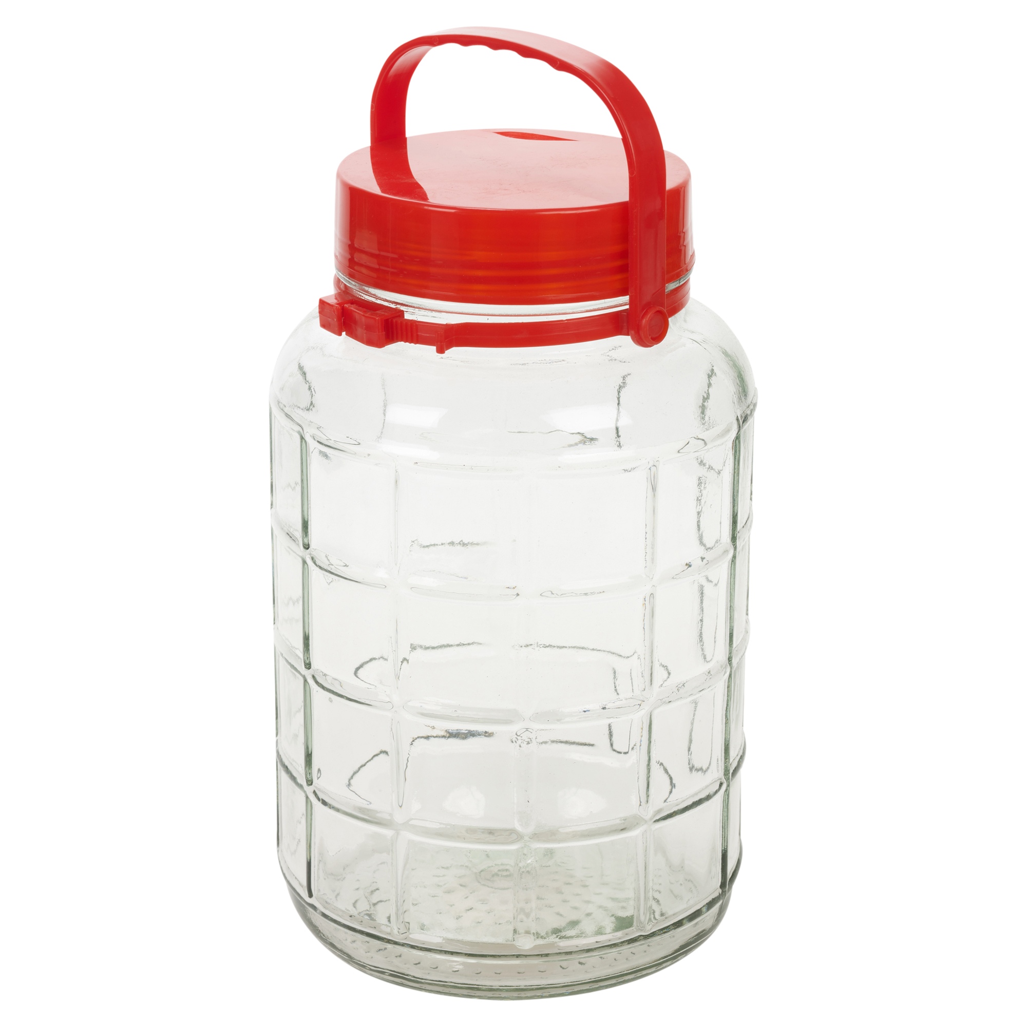 5 8 10 Litre Large Glass Preserve Food Beverage Juice Airtight