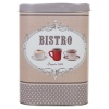 Oval Storage Tin Box Bistro Design [964619]