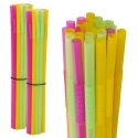 25 Large Drinking Straws 44cm [323158]