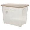 34L Storage Box With Rattan Lid