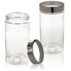 Clear Container with Metal Lid