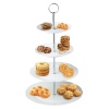 4 Tier Flower Ceramic Cake Stand [602435]