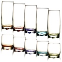 Tall Curved Drinking Glasses