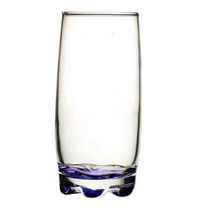 Tall Curved Drinking Glass