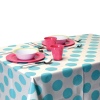 PEVA Polka Dot Tablecloth 150x220cm [102567]