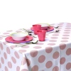 PEVA Polka Dot Tablecloth 150x220cm [102567]