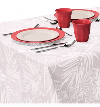 PEVA Leaf Tablecloth 130x180cm [097610]