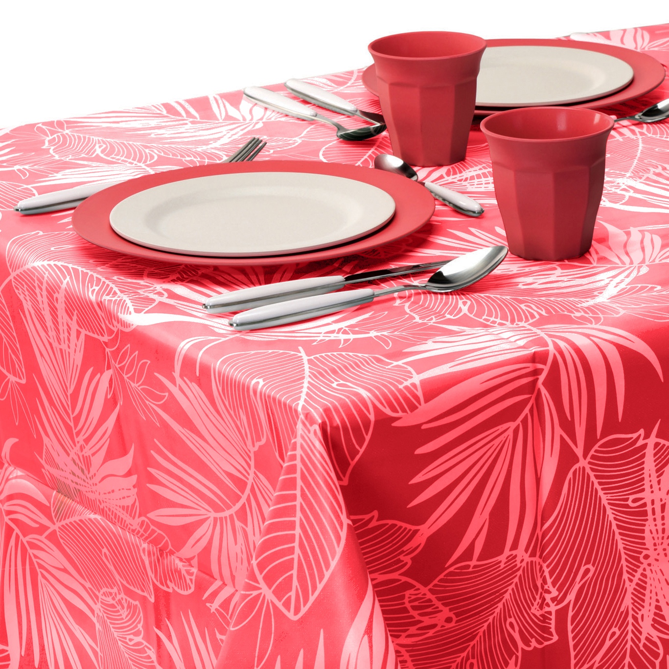 150x220cm Coloured Plastic PEVA Polka Dot Tablecloth Wipe Clean Wipeable Kitchen