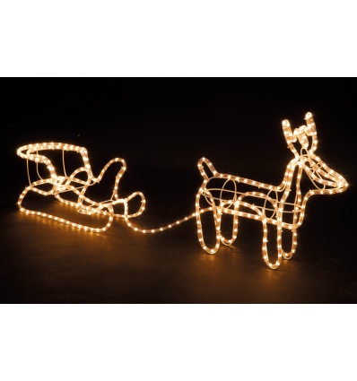 Ropelight Reindeer & Sleigh [978912]