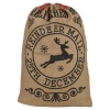 Delivered By Reindeer Christmas Gift Sack [754288]
