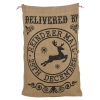 Delivered By Reindeer Christmas Gift Sack [754288]