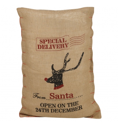Reindeer Special Delivery Christmas Gift Sack [284515]