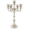 30cm Silver 5 Arm Candle Holder [255174]