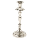Nickel Plated Candle Holder 25cm [333033]