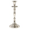 Nickel Plated Candle Holder 25cm [333033]