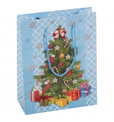 4 Assorted Christmas Tree Gift Bags [671271]