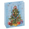 4 Assorted Christmas Tree Gift Bags [671271]