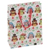 3 Assorted Christmas Owls Gift Bags [620521]