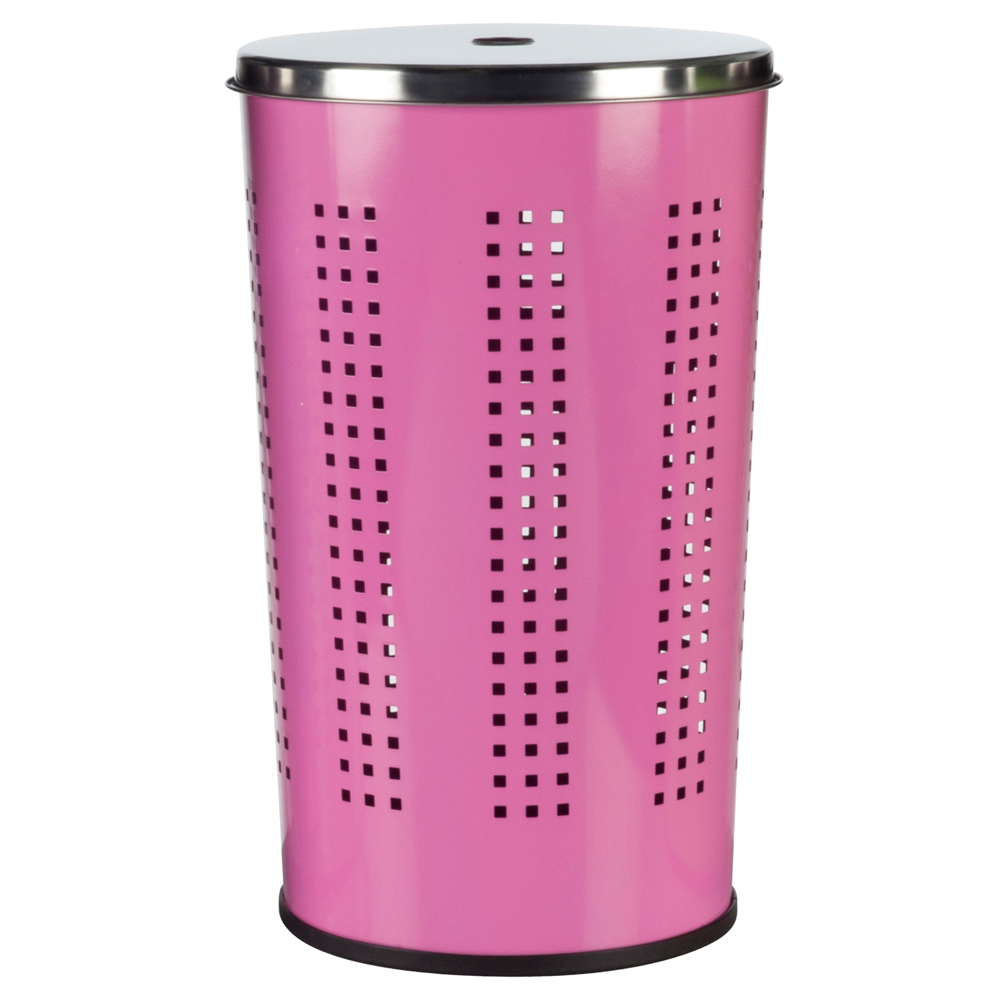 Heavy Duty 40L Metal Laundry Basket Bin Washing Clothes Storage Hamper