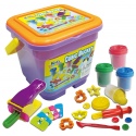 22pc Cube Bucket Dough Set [11805][430796]