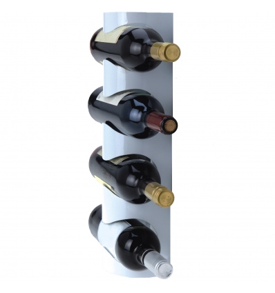 Metal Wine Bottle Holder White [990570]