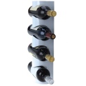 Metal Wine Bottle Holder White [990570]