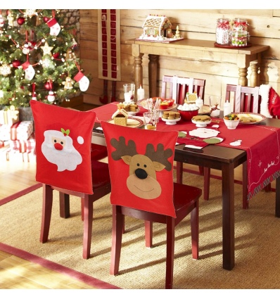 Reindeer Christmas Chair Cover [296105]