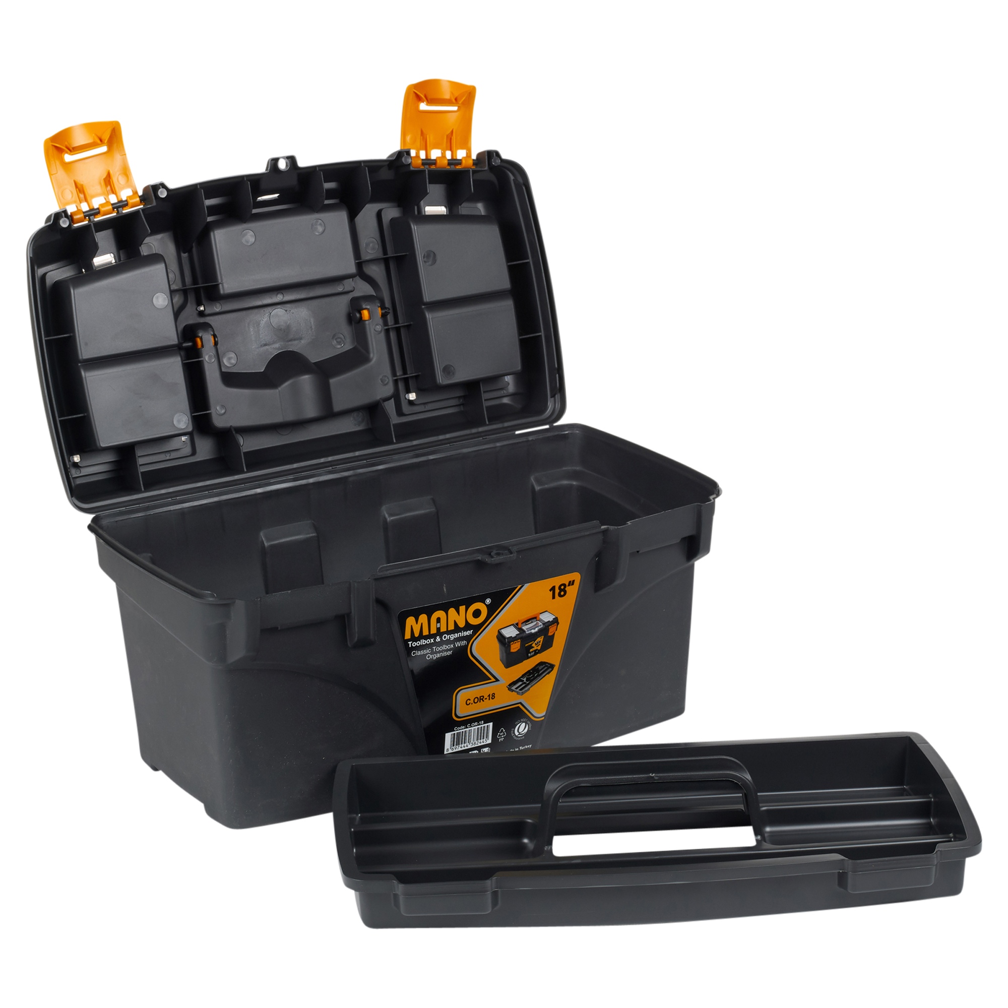 Große Kunststoff Werkzeugkiste Truhe abschließbar abnehmbare