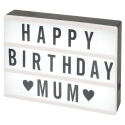 Create Your Own Message LED Light Box [404210]