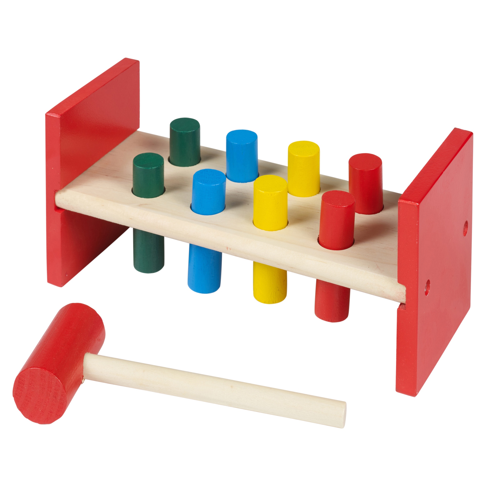 wooden play tool bench