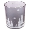 7cm Winter Design Candle in Glass [595806]