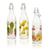 1L Decorated Glass Bottle