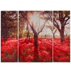 Floribunda Forest Canvas [003645]