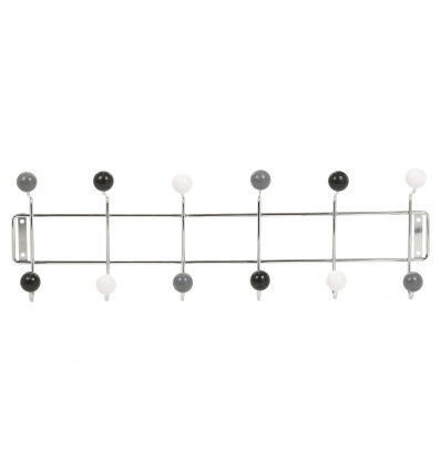 12 Hook Hanger Chrome Wall Mounted Rack