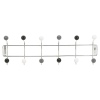 12 Hook Hanger Chrome Wall Mounted Rack